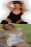 Nude woman holes monster white
