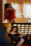 Women color dress get caught