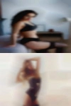 Horny girl being massaged hips
